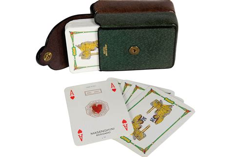 Gucci playing card case